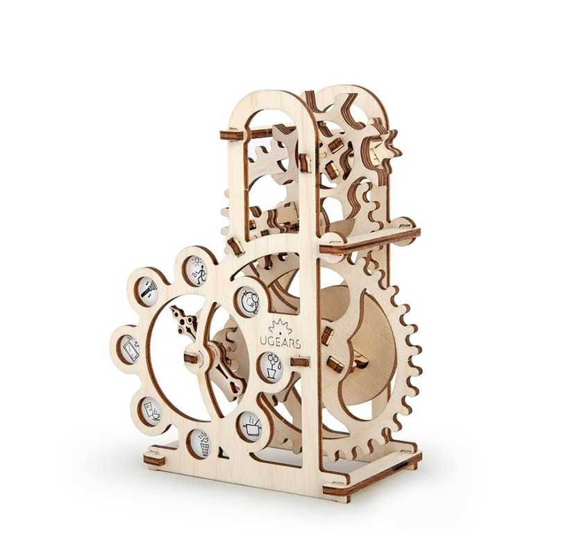 Ugears 3D dřevěné mechanické puzzle Dynamometr (obrázek 3)