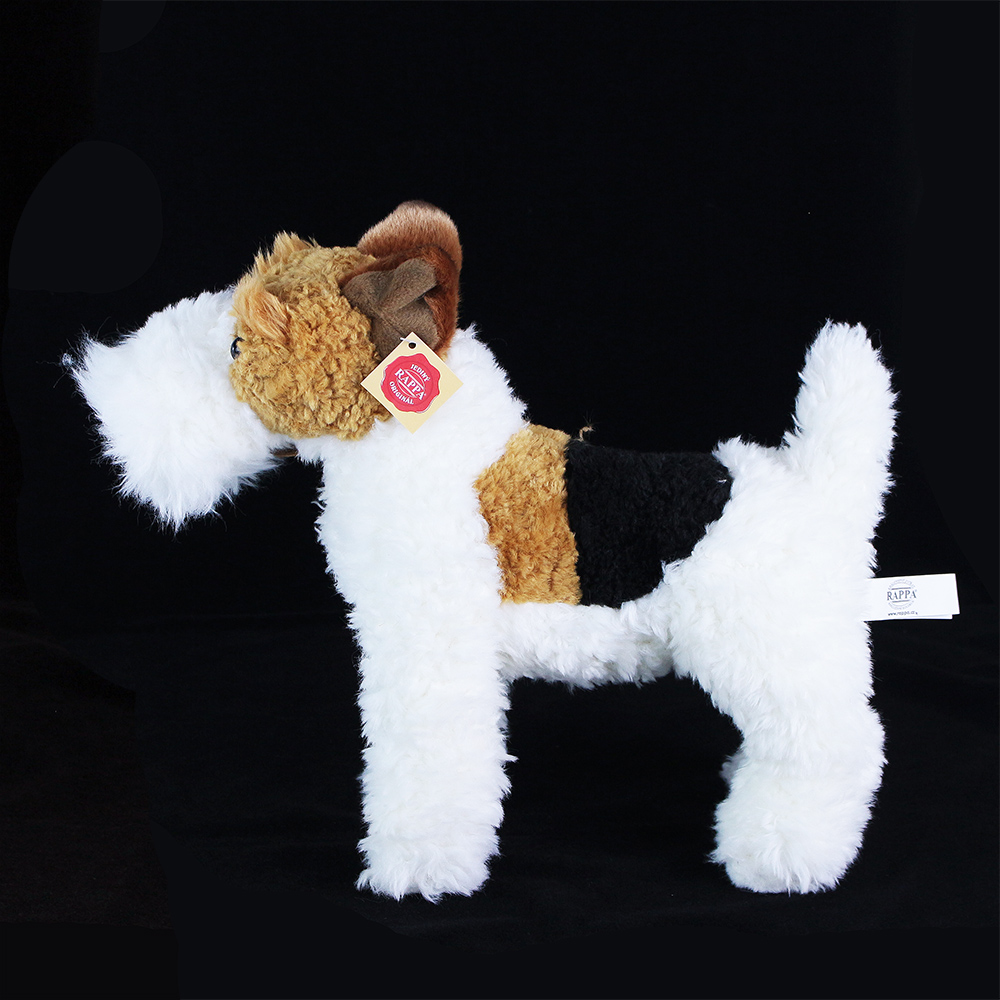 Rappa Plyšový pes foxteriér Dášenka stojící 30 cm (obrázek 4)