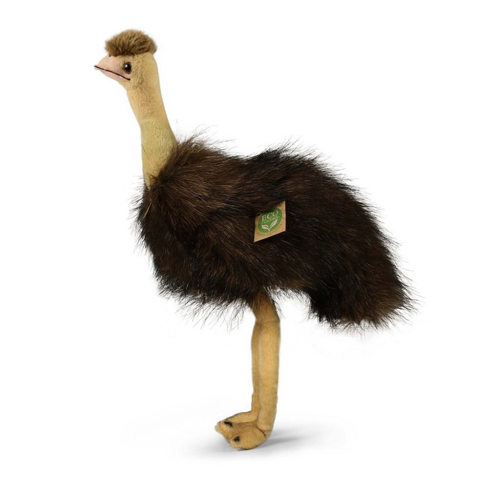 Rappa Plyšový pták Emu 28 cm ECO-FRIENDLY (obrázek 3)