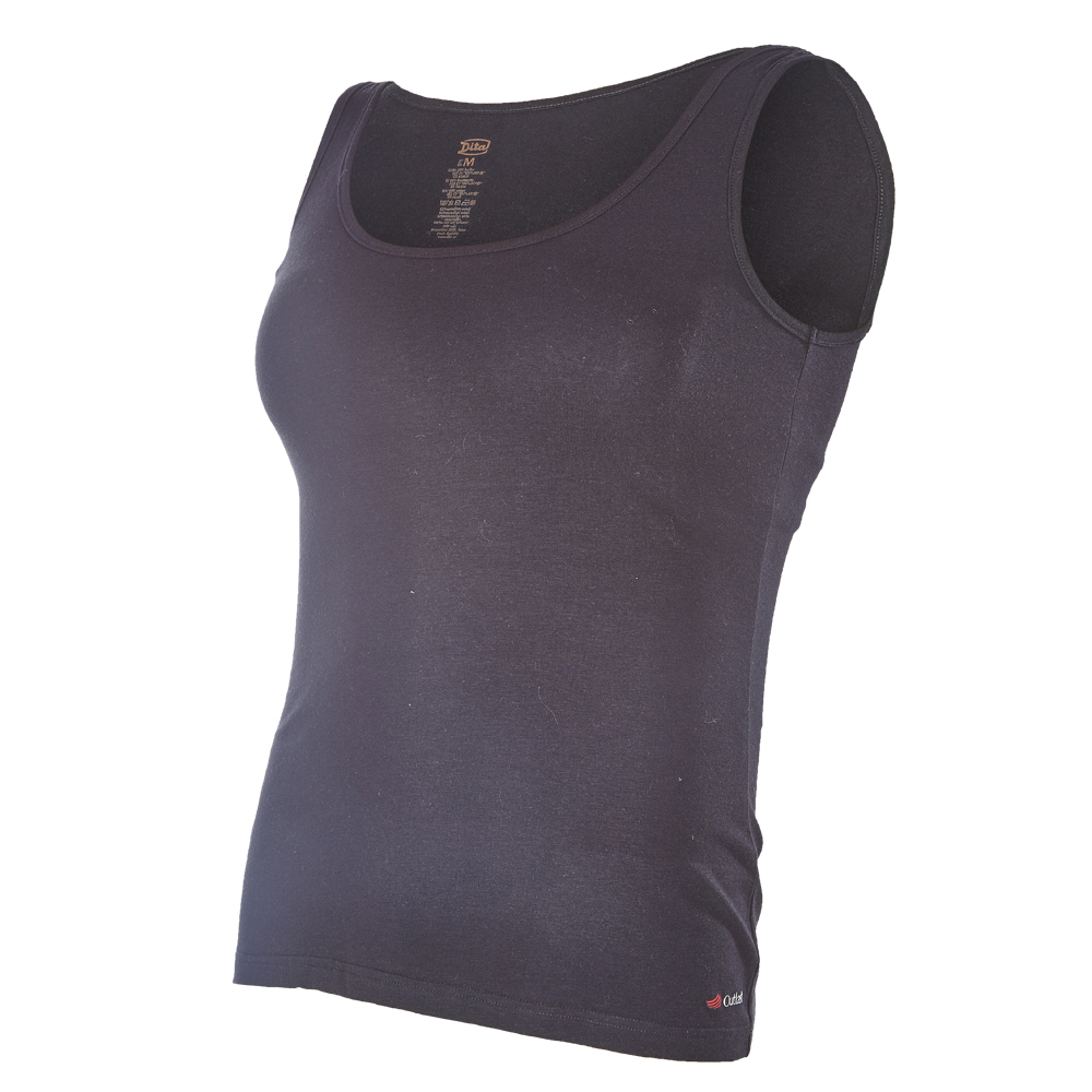 Canotta da donna sottile Outlast® - Nera L