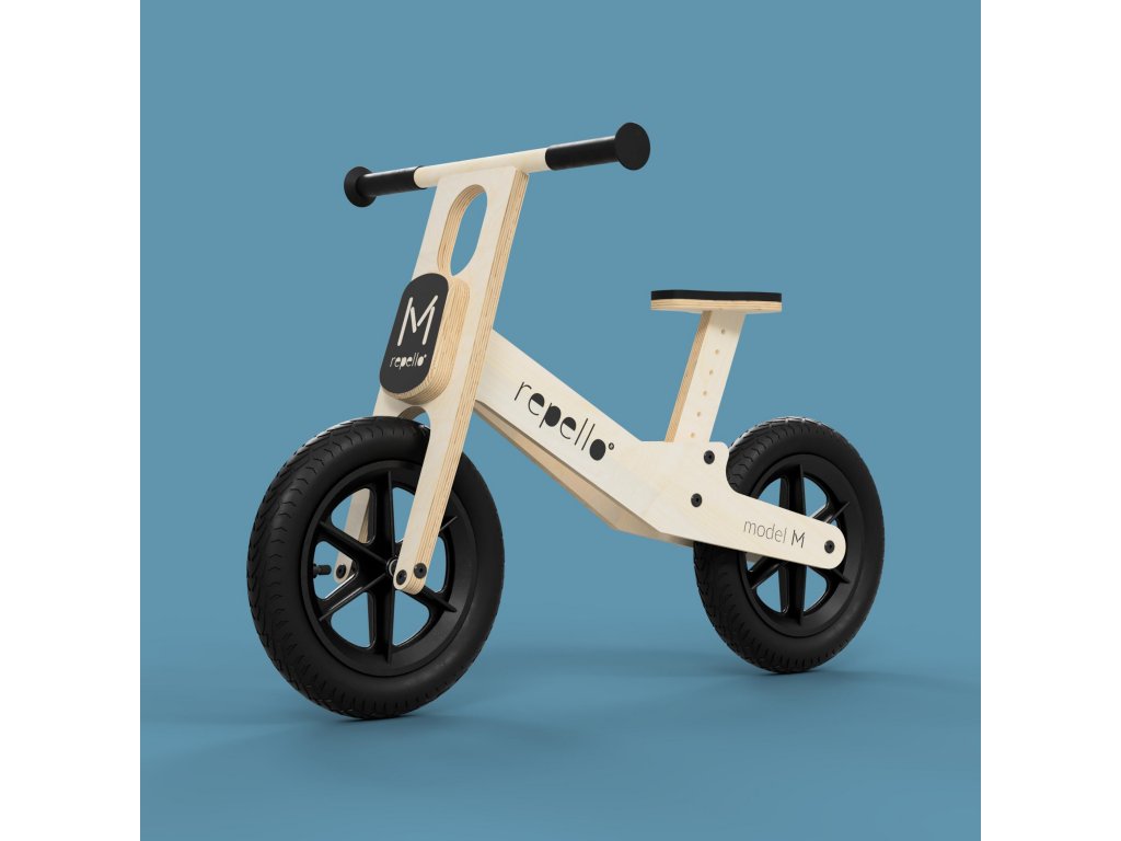 RePello Balance Bike - Model M - Natural,RePello Balance Bike - Model M - Natural