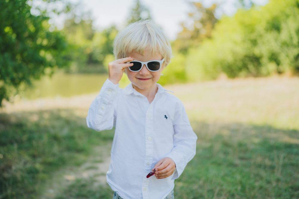 Gafas De Sol Para Niños Monkey Mum® - Parpadeo De Rana - Más Colores Marrón