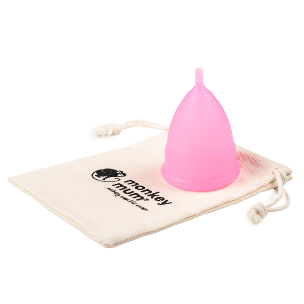 Copa Menstrual Monkey Mum® - Sweet Zuzu - XS Rosa Claro