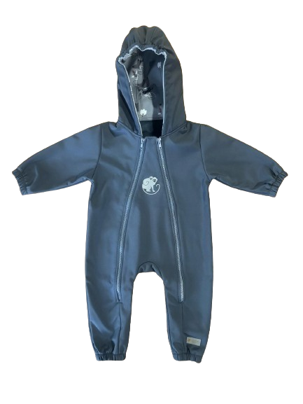 Monkey Mum® Softshell Jumpsuit Met Membraan - Mysterious Trip - Maat 62/68, 74/80 62/68