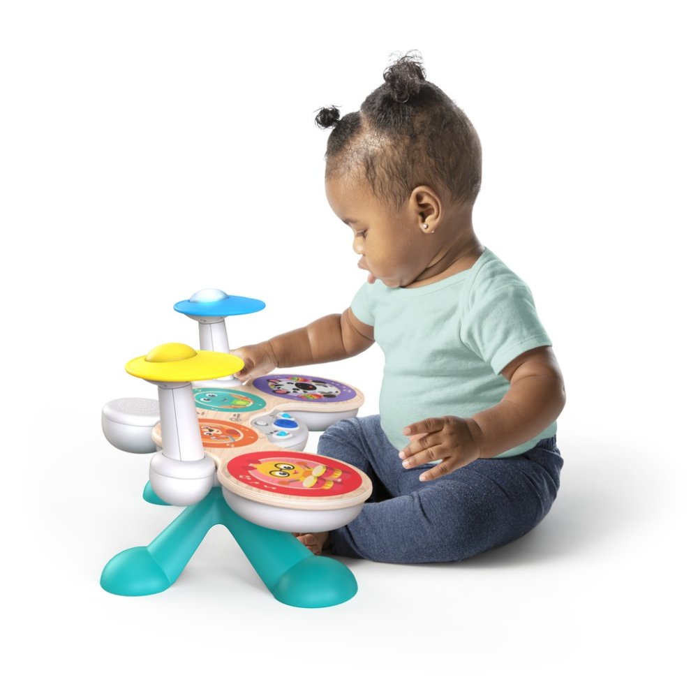 BABY EINSTEIN Zabawkowy Zestaw Perkusyjny Razem W Tune Drums™ Connected Magic Touch™ HAPE 12m+