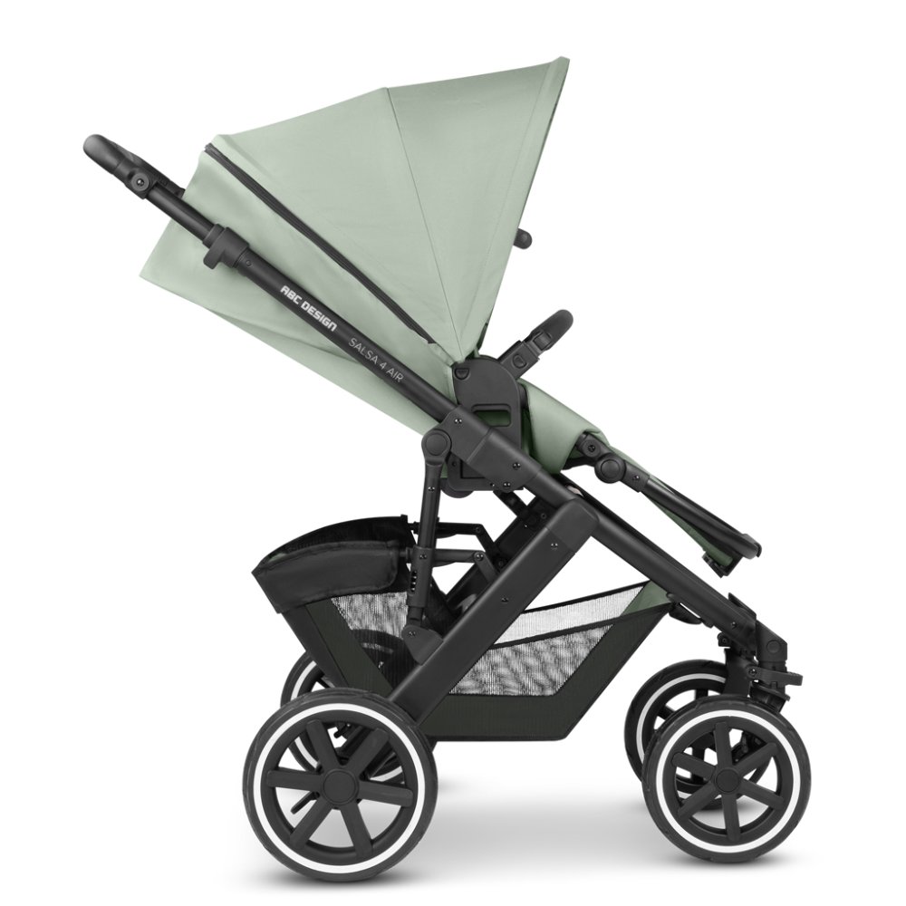 ABC DESIGN Salsa 4 Air Pine 2024 Kombinierter Kinderwagen + Kostenloser Autositzadapter