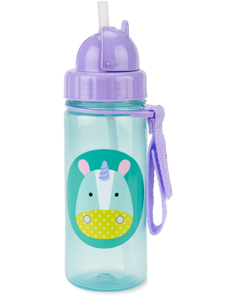 SKIP HOP Taza Zoo Con Pajita PP Sin PVC Y BPA Unicornio 12m+