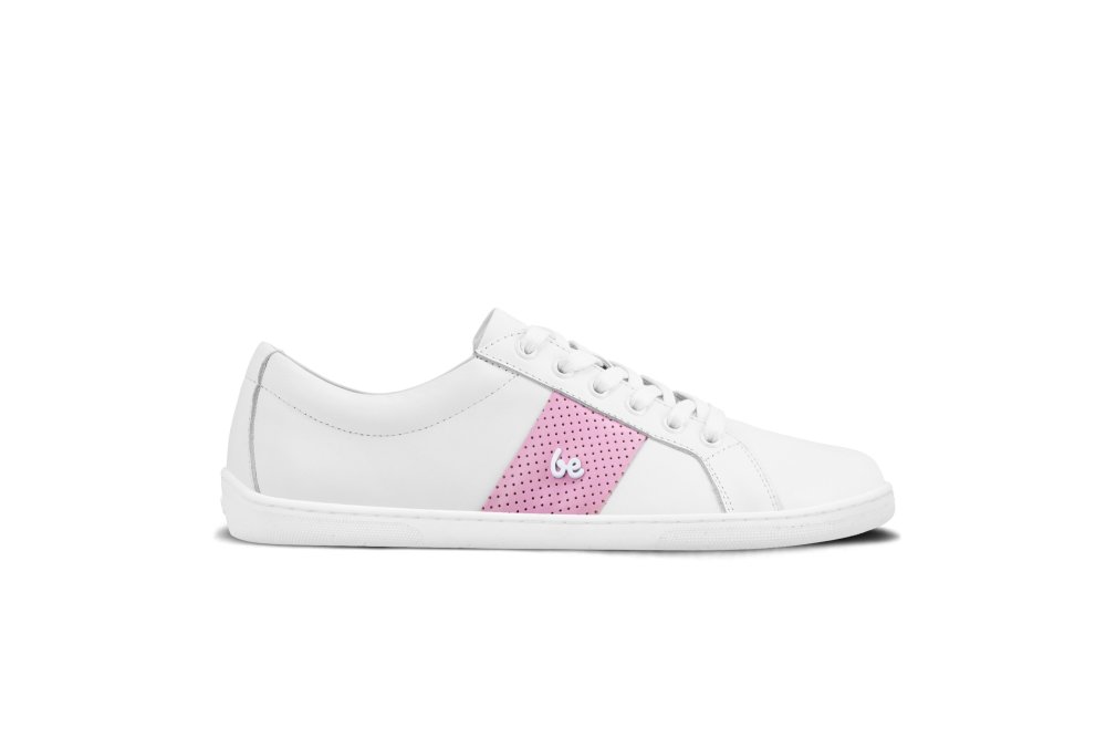 Barefoot Sneakers Be Lenka Elite - Wit & Roze 36 Pink