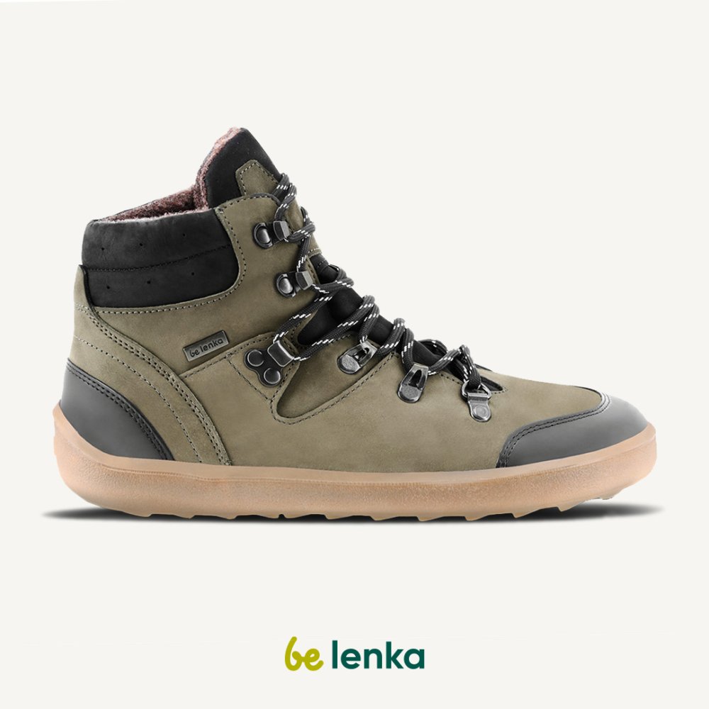 Barefoot Boots Be Lenka Ranger 2.0 - Army Green 39 Green