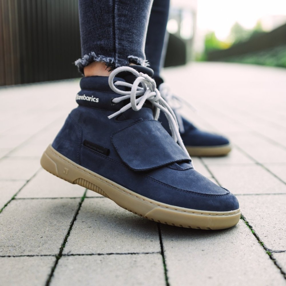 Barefoot Tenisky Barebarics Blizzard - Navy Blue 46 Blue