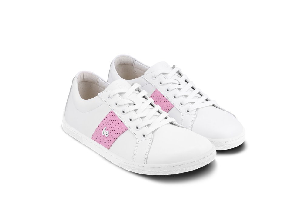 Barefoot Sneakers Be Lenka Elite - Wit & Roze 36 Pink