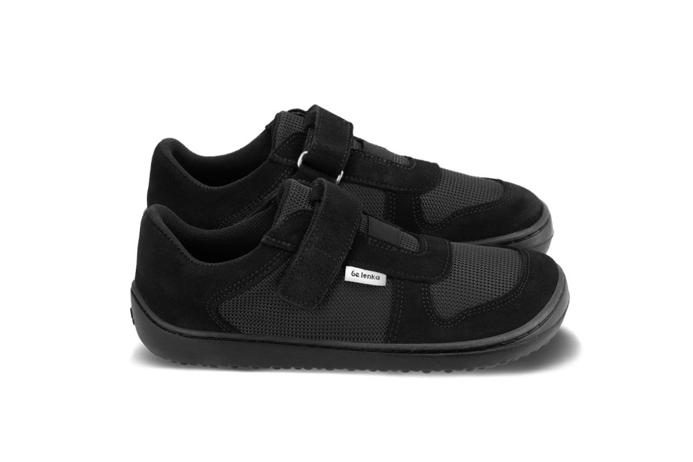 Children's Barefoot Sneakers Be Lenka Joy - All Black 28 Black