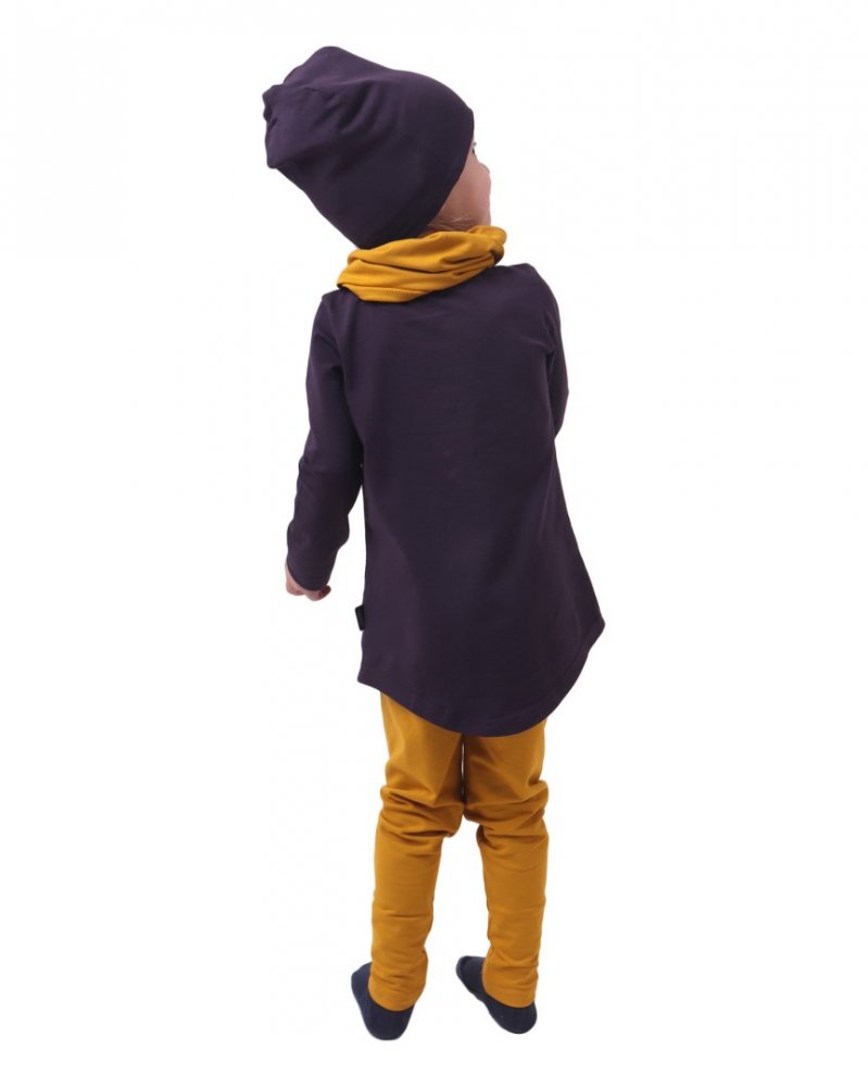 Leggings per bambini, senape 86 - immagine 7