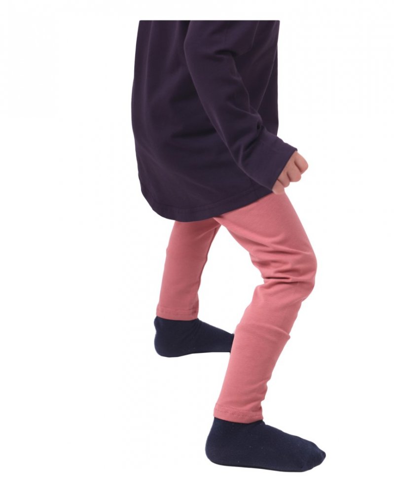 Leggings pour enfants, vieux rose 122 – Image 5