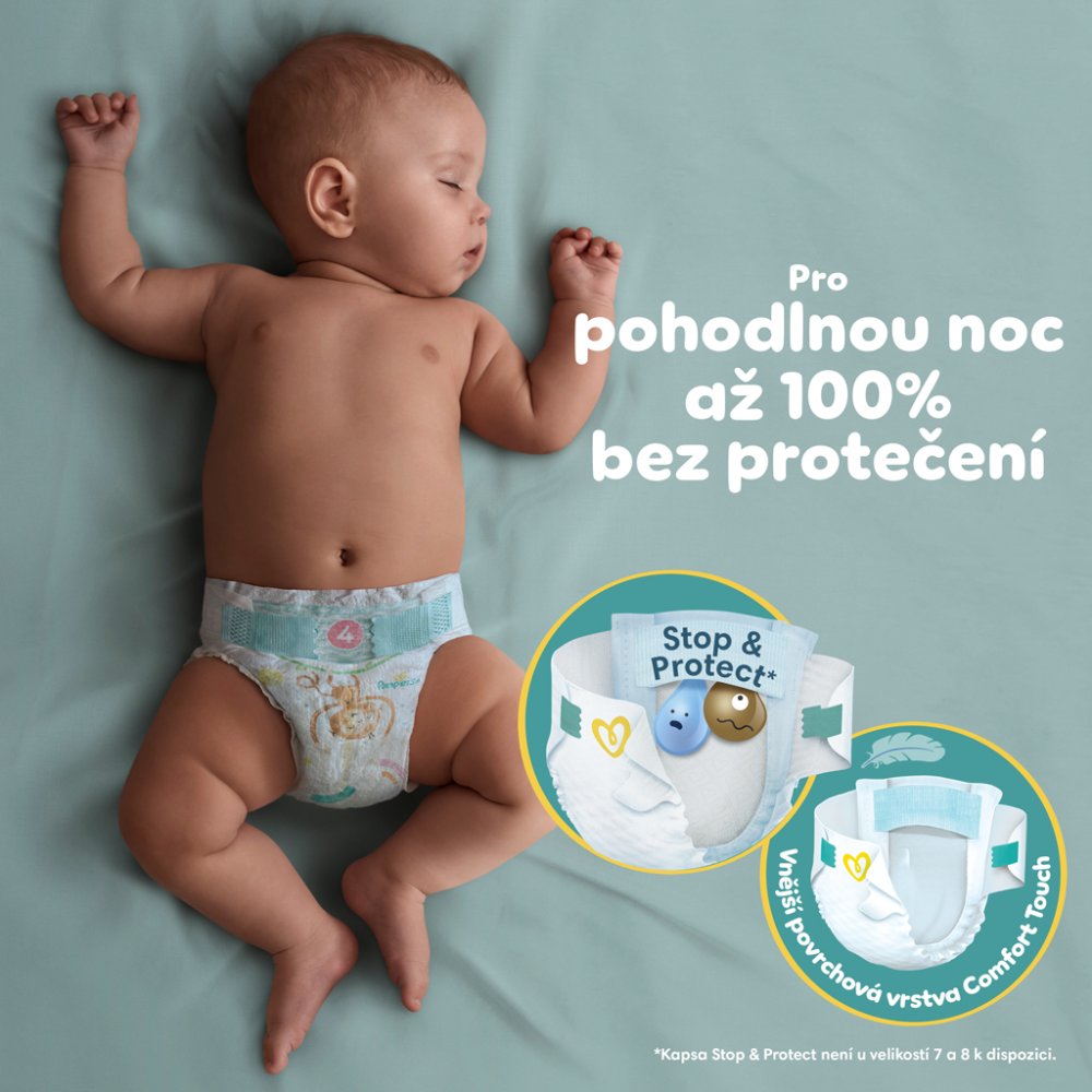 Couches jetables PAMPERS Active Baby 6 (13-18 kg) 96 pcs - MEGA PACK – Image 3