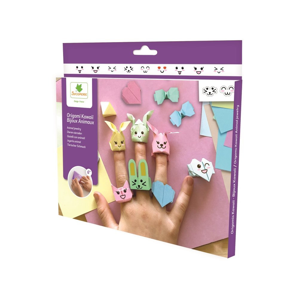 Origami - Set creativo - Gioielli Kawaii - Animaletti
