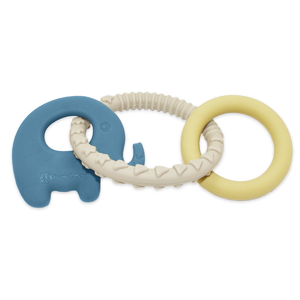 PETITE&MARS Massaggiagengive in silicone Elefi 0m+ - immagine 6