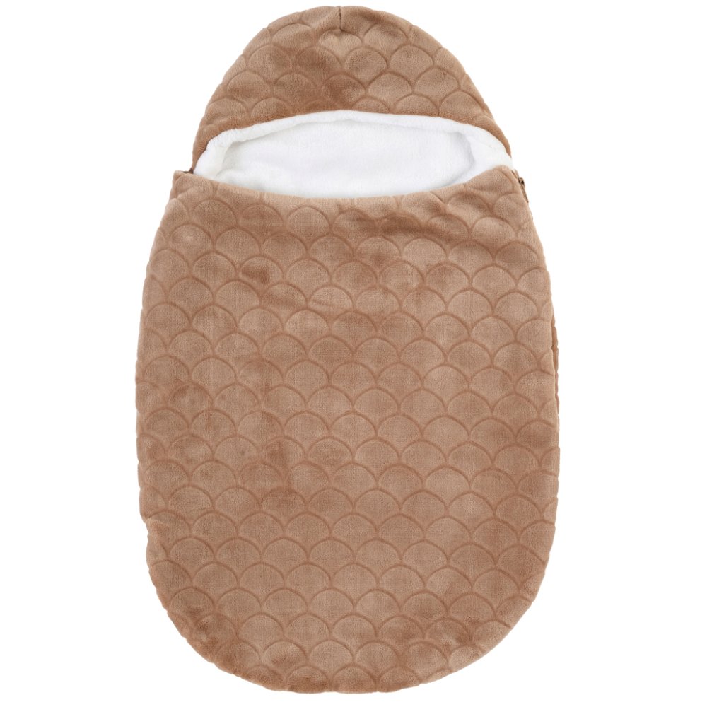 NATTOU Fußsack für Babyschale Lapidou Mokka 70 cm