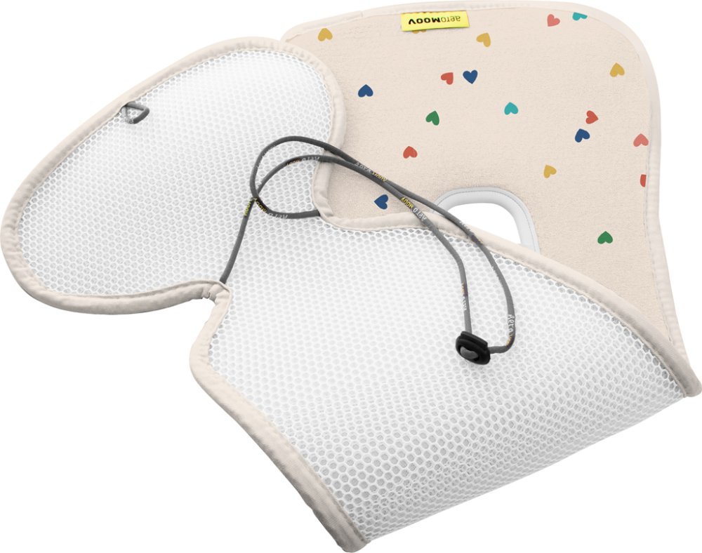 AEROMOOV Coussin de siège auto Confetti Hearts 9-18kg Limited – Image 3