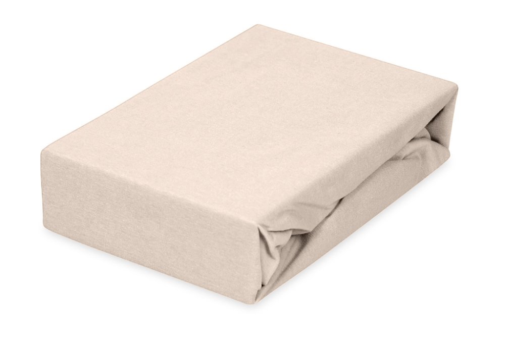 BABYMATEX Prześcieradło nieprzemakalne Jersey 70x140 cm beżowe