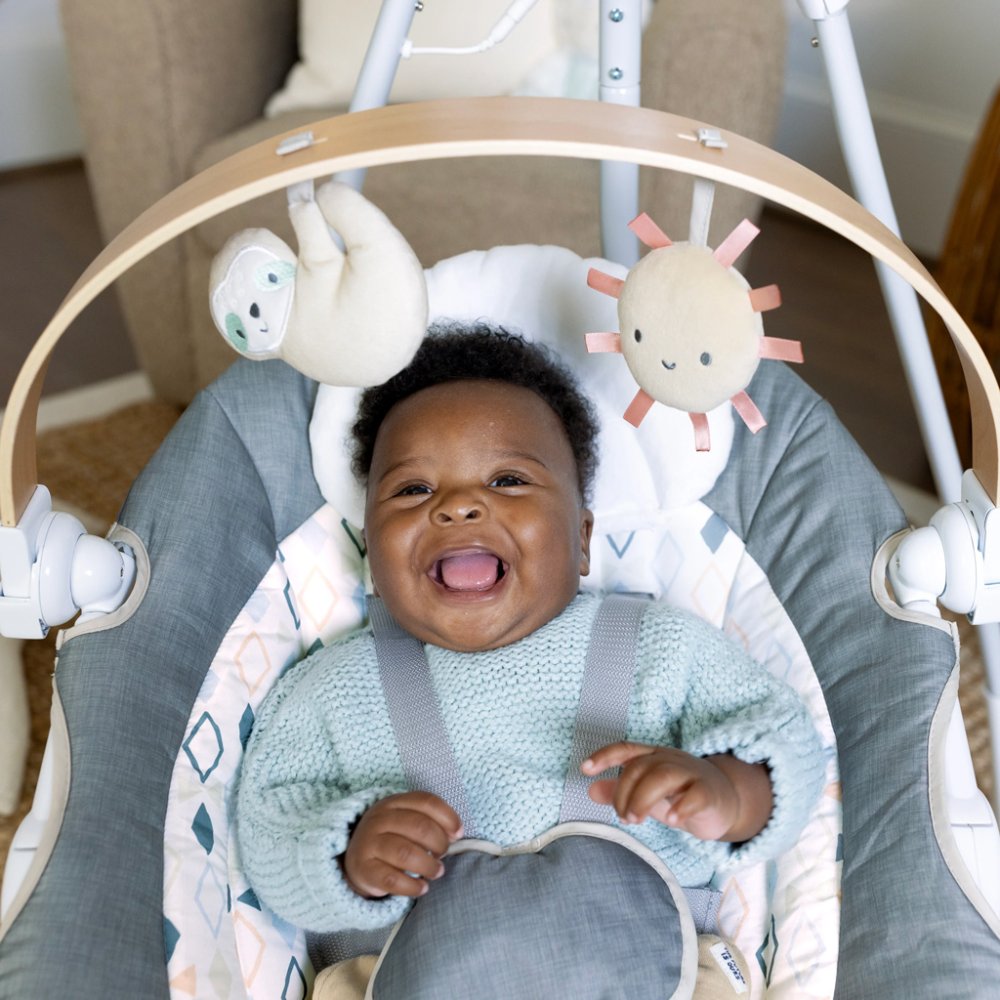 INGENUITY Altalena dondolante musicale Parker™ 0m+, fino a 9 kg - immagine 3