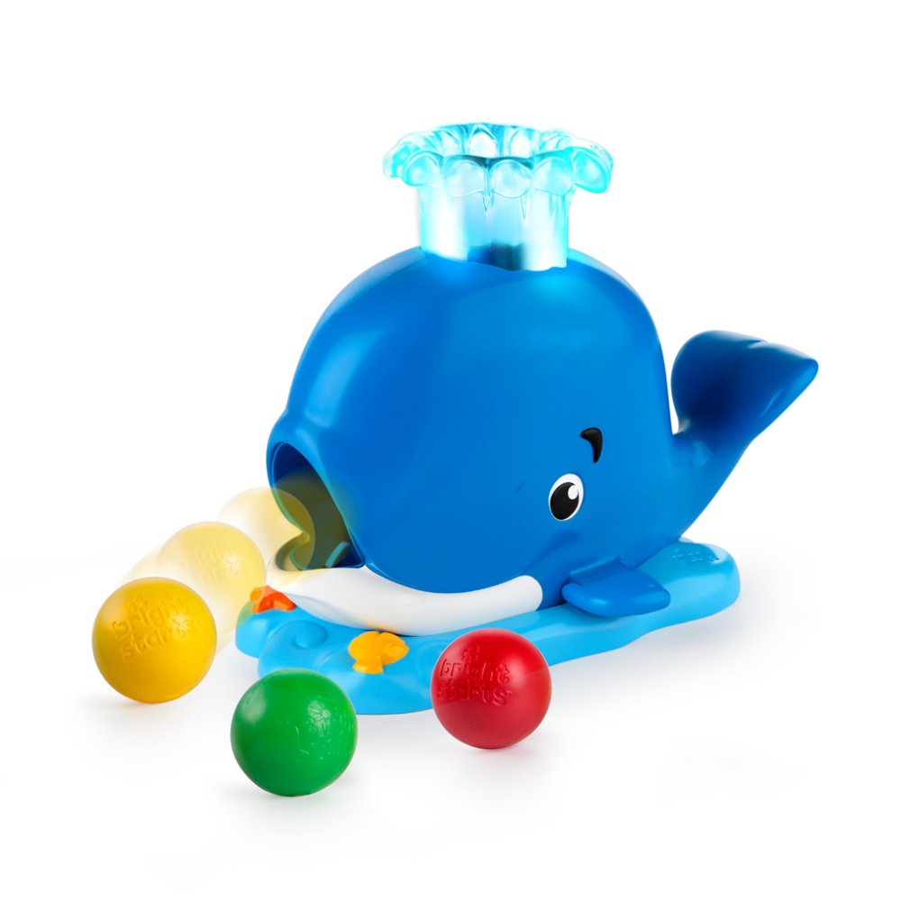 BRIGHT STARTS Jouet musical lumineux baleine Popper 6m+