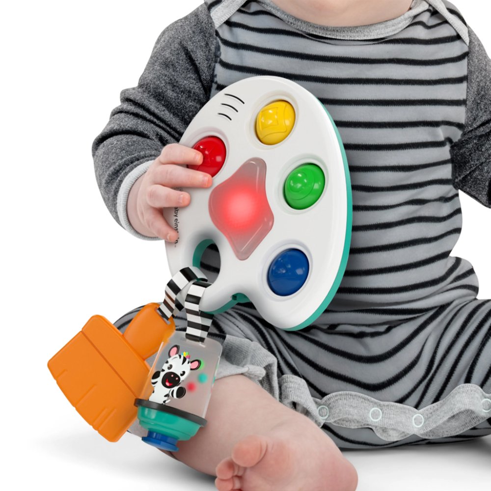 BABY EINSTEIN Jouet sensoriel musical Color Palette Popper 6-36m – Image 3