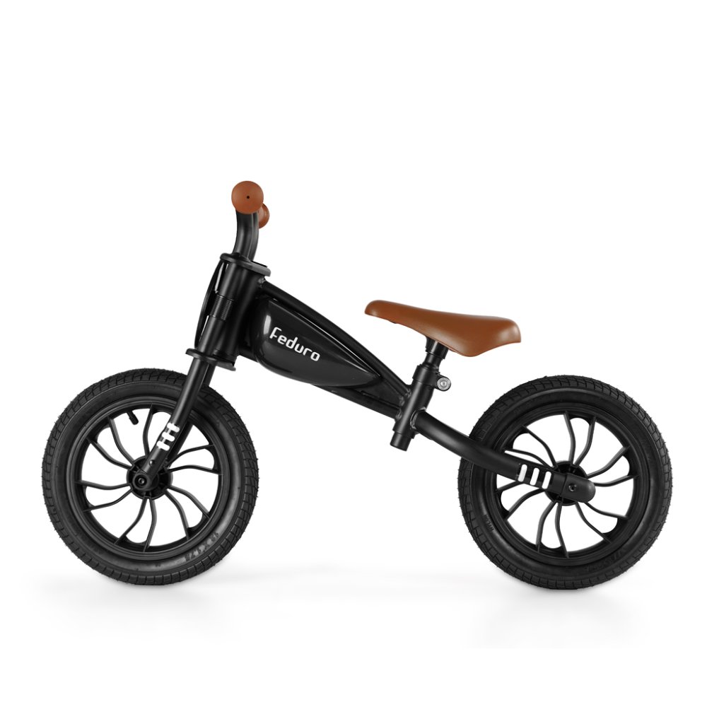 QPLAY Rowerek biegowy Feduro Black - obrazek 3