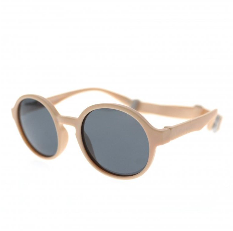 LITTLE KYDOO Okulary przeciwsłoneczne Matte Beige UV 400, polaryzacyjne 1-3 lata