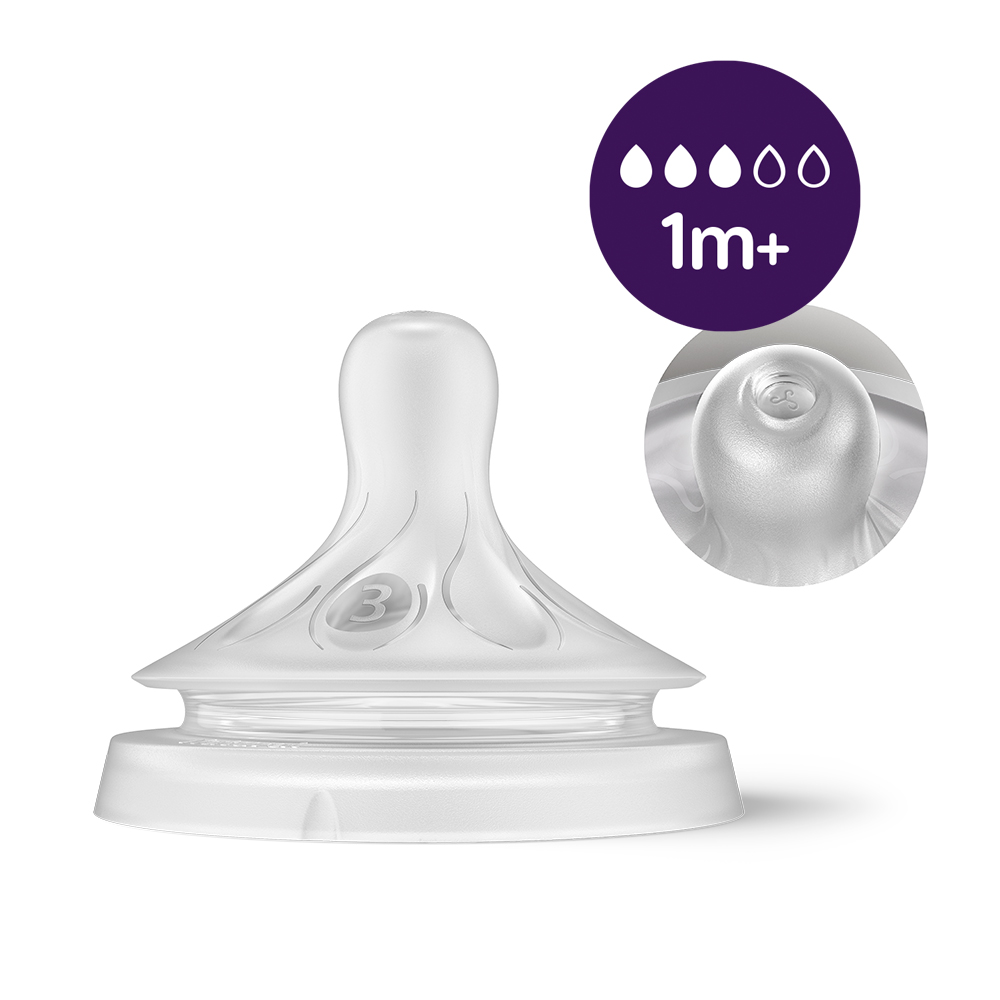 Philips AVENT Biberon Natural Response 260 ml, 1m+, 3 pezzi - immagine 5