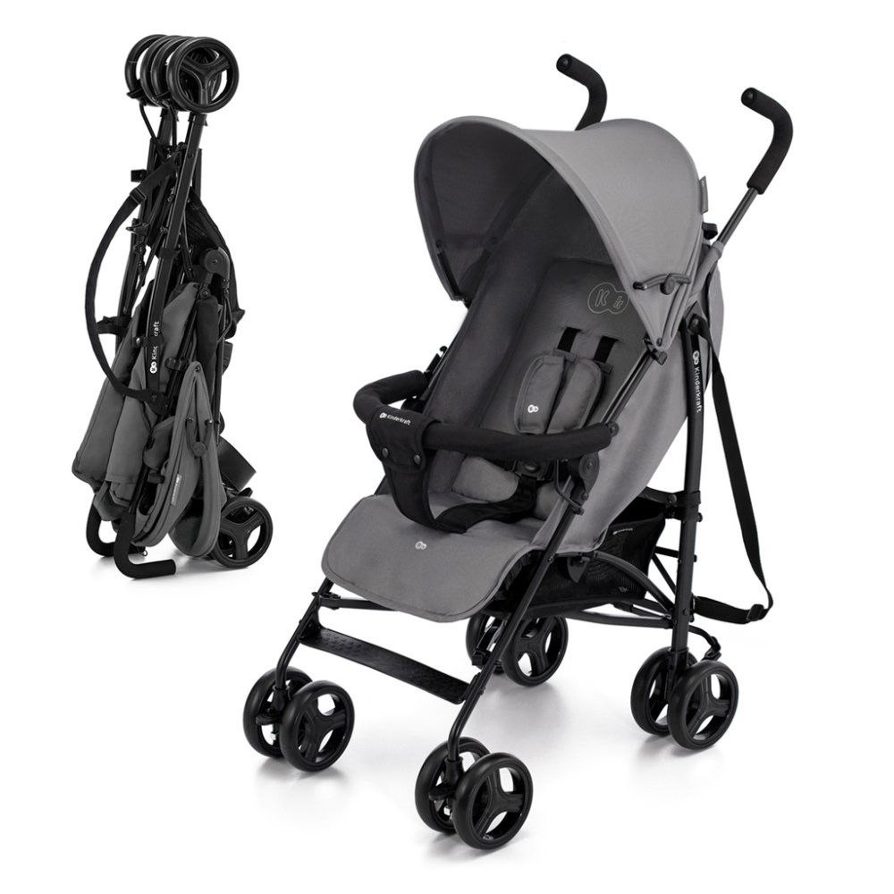 KINDERKRAFT Passeggino da golf Tik Stone grey