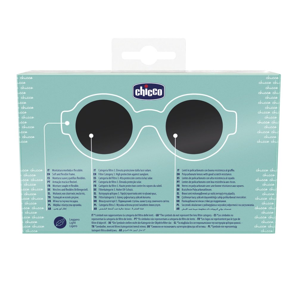 CHICCO Lunettes de soleil bleu clair coll. 2025, 0m+ – Image 5