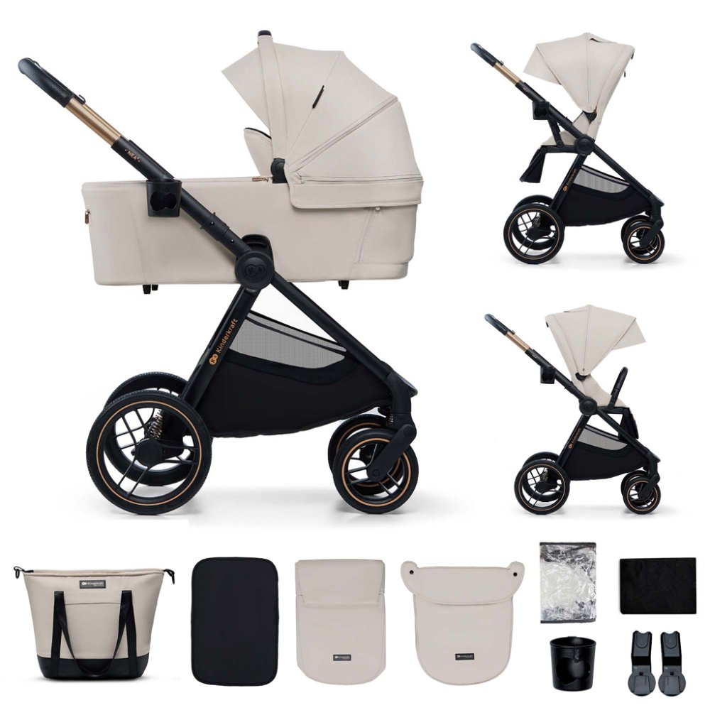 Poussette combinée KINDERKRAFT Nea 2 2en1 Beige