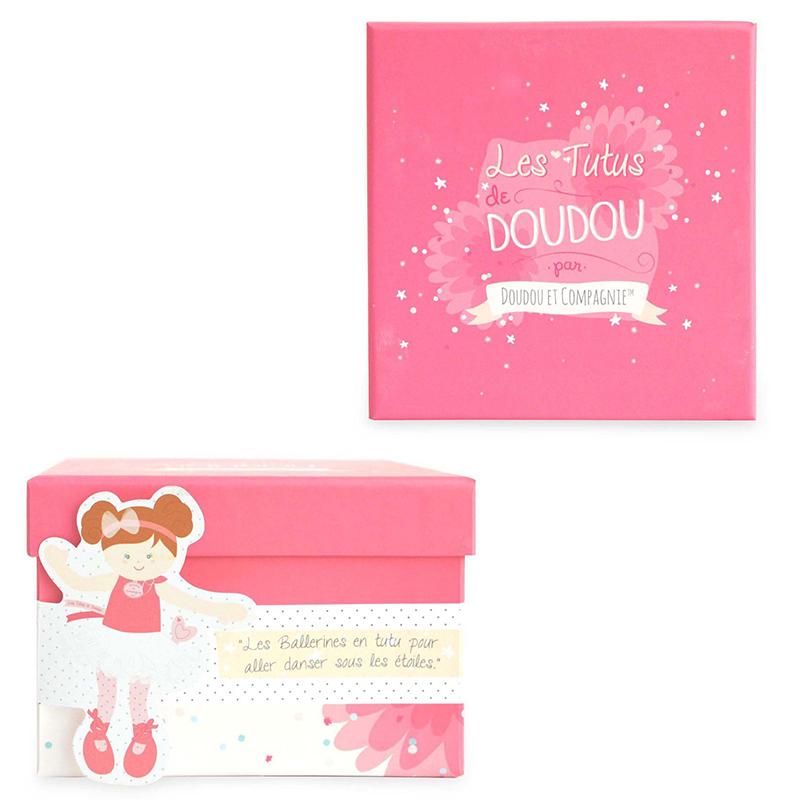 Doudou Jolijou Poupée mini ballerine "Les Tutus" 23 cm – Image 3