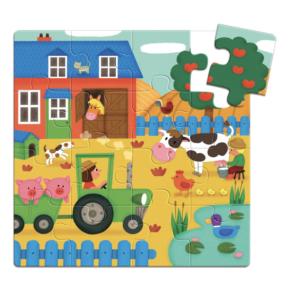 Vilac Holz Set mit lustigen Tier-Spielen 4 in 1 – Bild 7