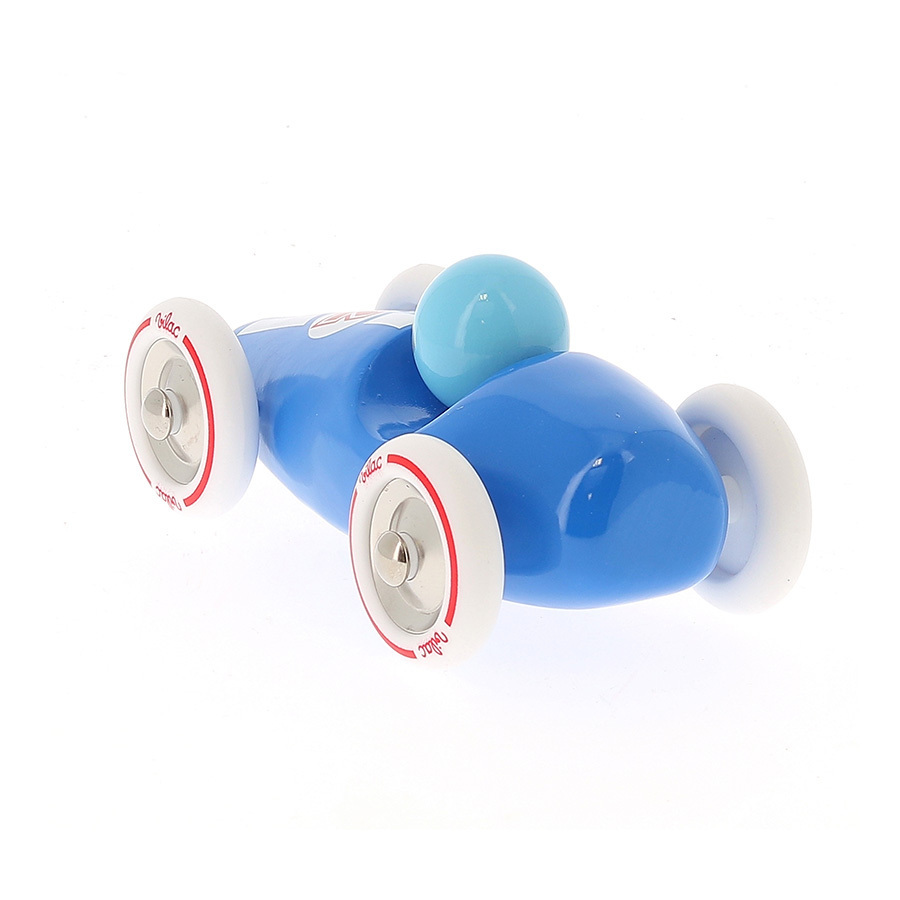 Vilac GM kék versenyautó fehér kerekekkel - Image 4