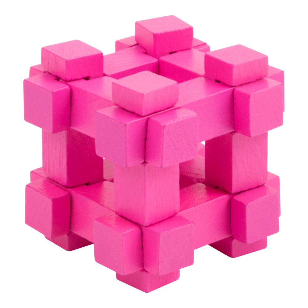 small foot Buntes Geduldsspiel 1Stk. rosa Würfel