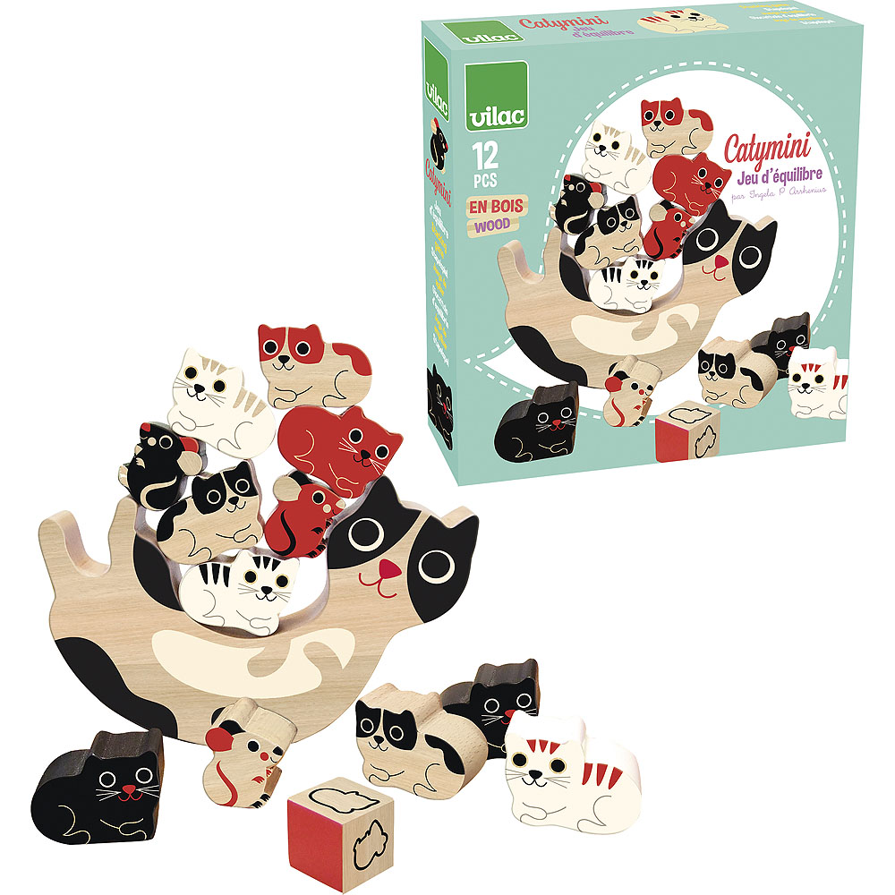 Vilac Juego de Equilibrio Gatitos - Imagen 6