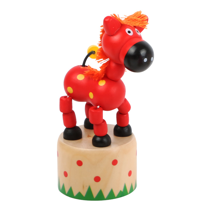 Figurine à presser Animaux de la ferme 1pc Cheval