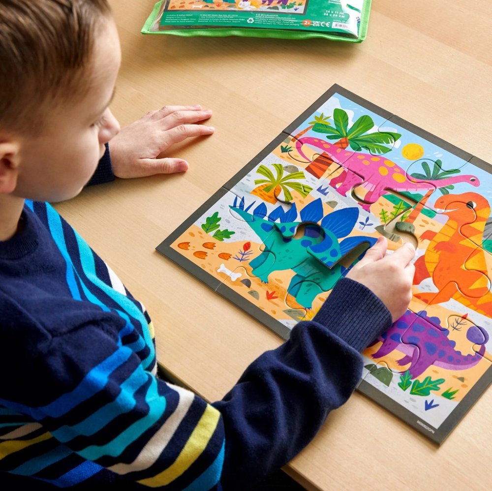 Mudpuppy Puzzle Erős dinoszauruszok 12 darabos - Image 4