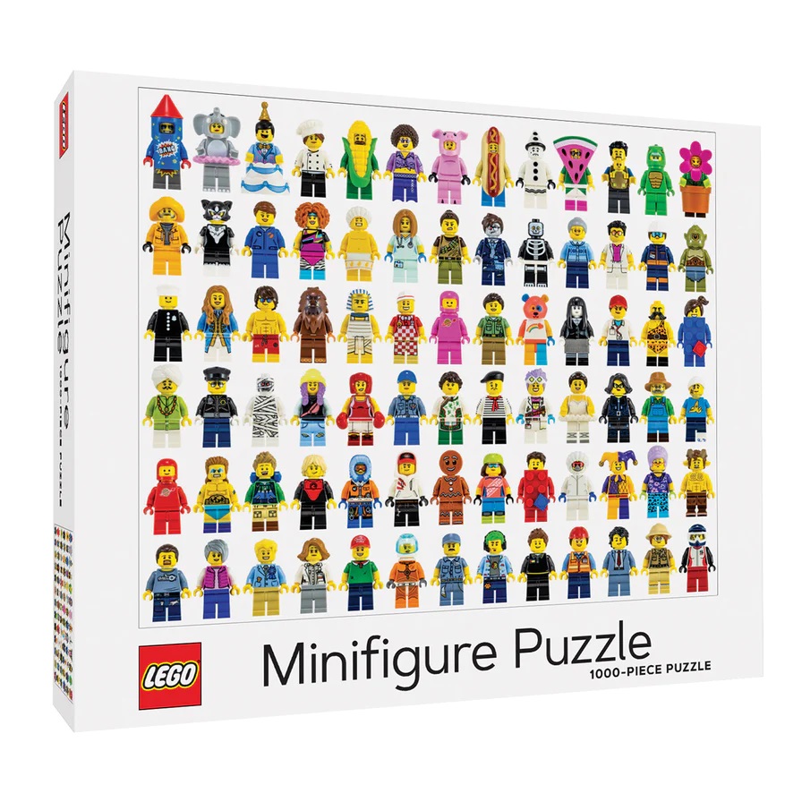 Chronicle Books Puzzle LEGO® Minifigurák 1000 darabos