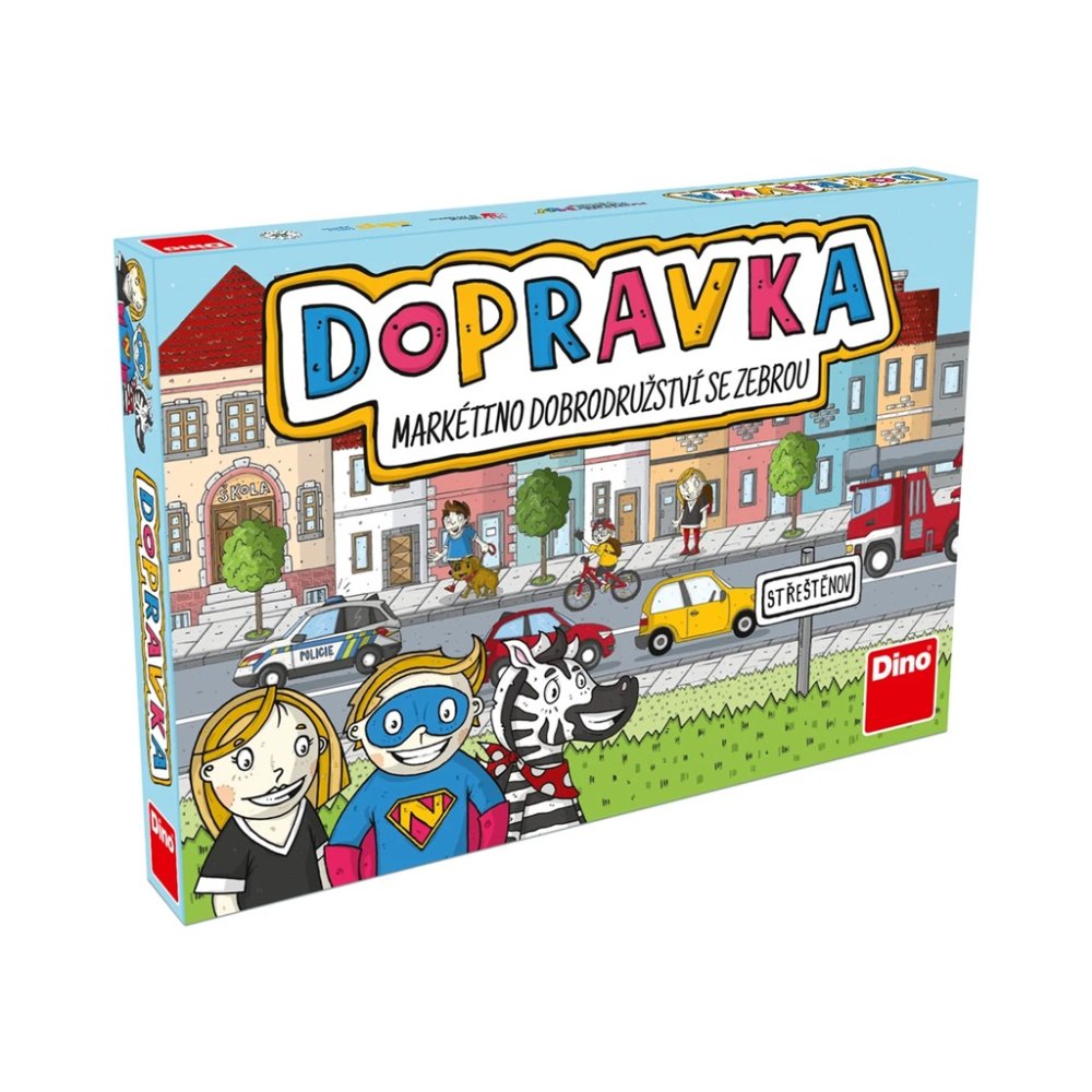 Dino Családi társasjáték Közlekedés - Image 5