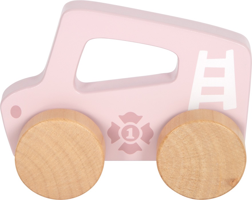 small foot Auto in legno da spingere Rosa - immagine 6