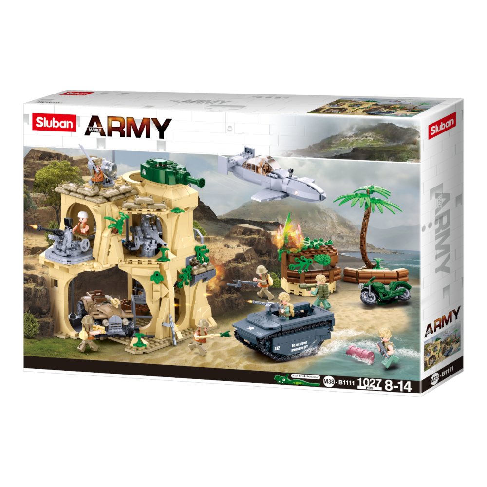 Sluban Army WW2 M38-B1111 Batalla de Iwo Jima - Imagen 4