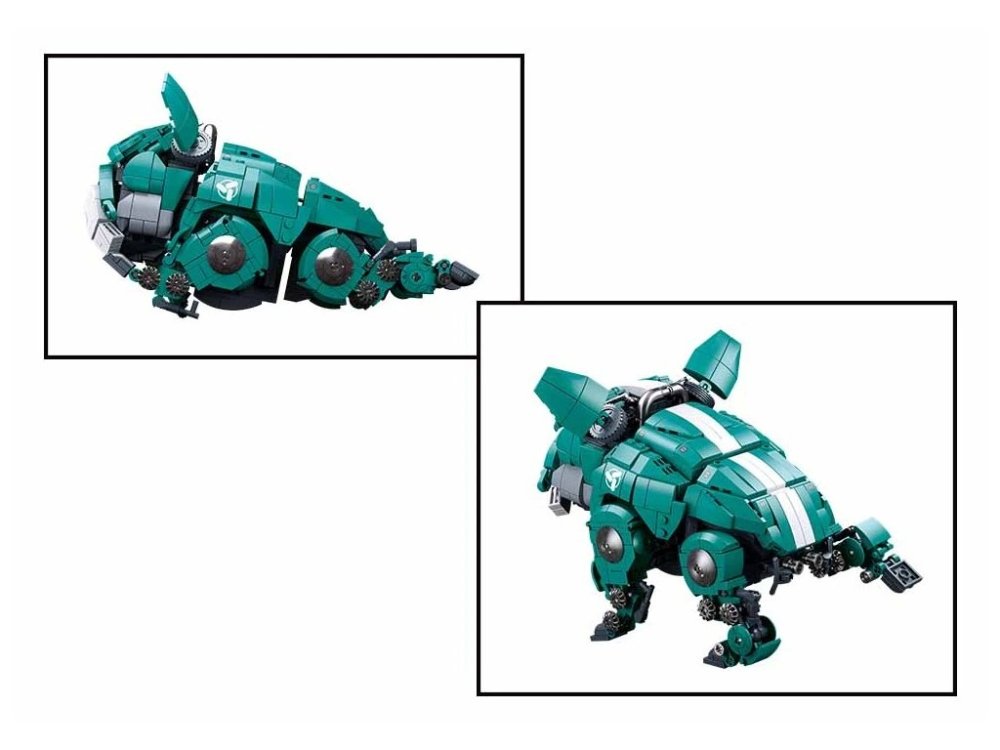 Sluban Pleyerid M38-B1112B Mechanical Bulldog Green - Image 4