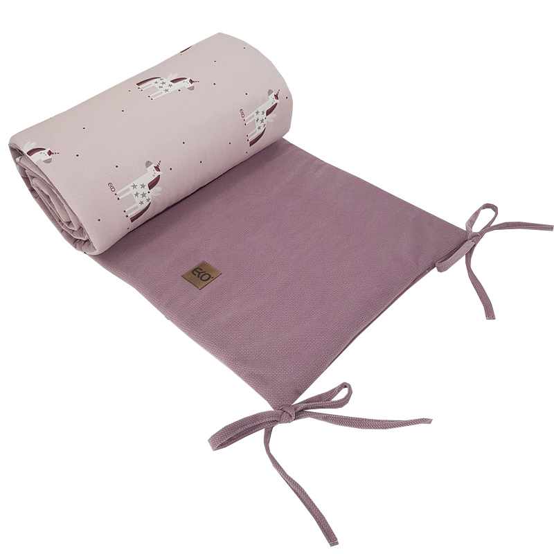 Protector ECOLÓGICO para cuna Unicornio 360x35cm