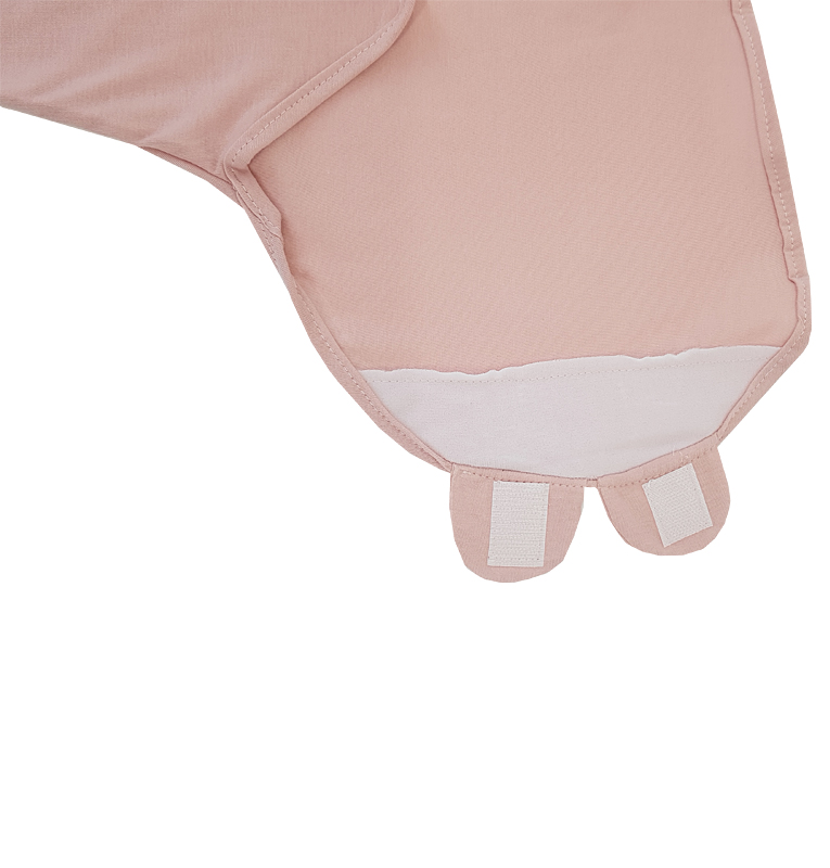 EKO Couverture d'emmaillotage en coton Ulitka Rose poudré 3-6 kg – Image 4