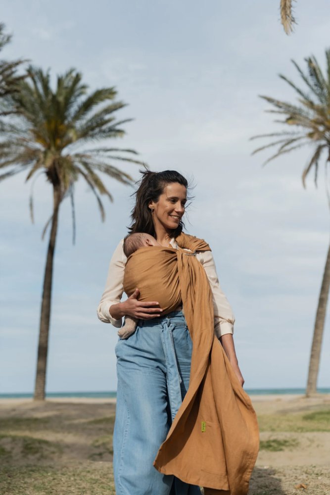 BOBA Babahordozó / kendő Ring Wrap - Rye - Image 3