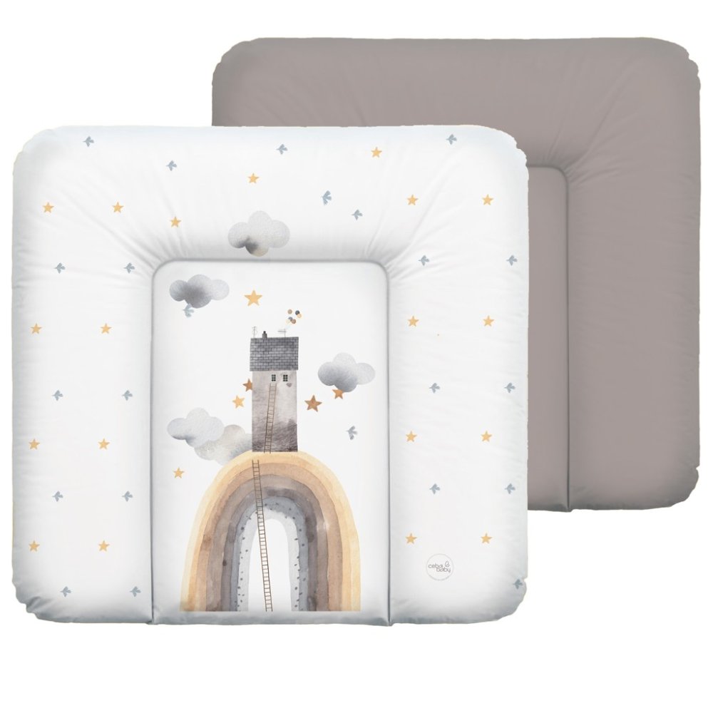 CEBA BABY Cambiador suave mediano (75x72) Basic Rainbow Home