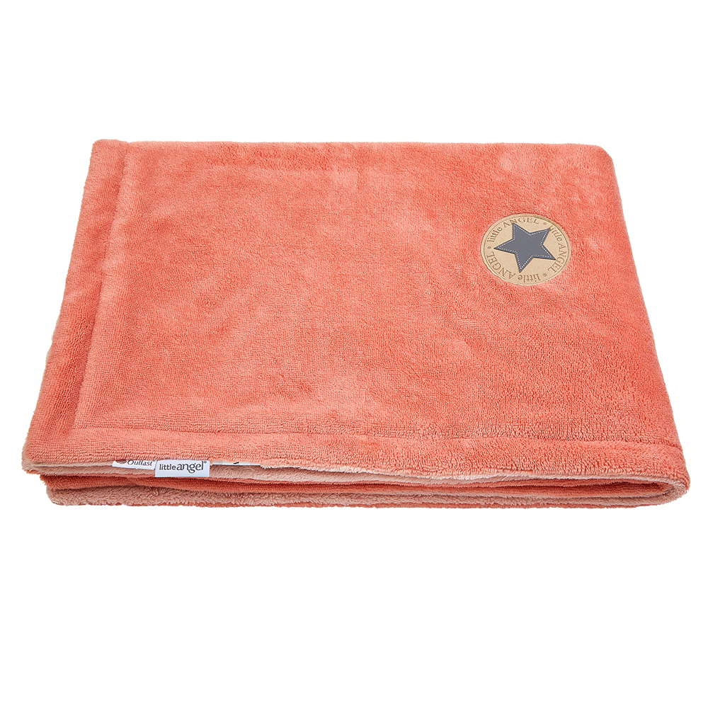 Manta doble MAZLÍK BAMBÚ Outlast® - melocotón oscuro/empolvado